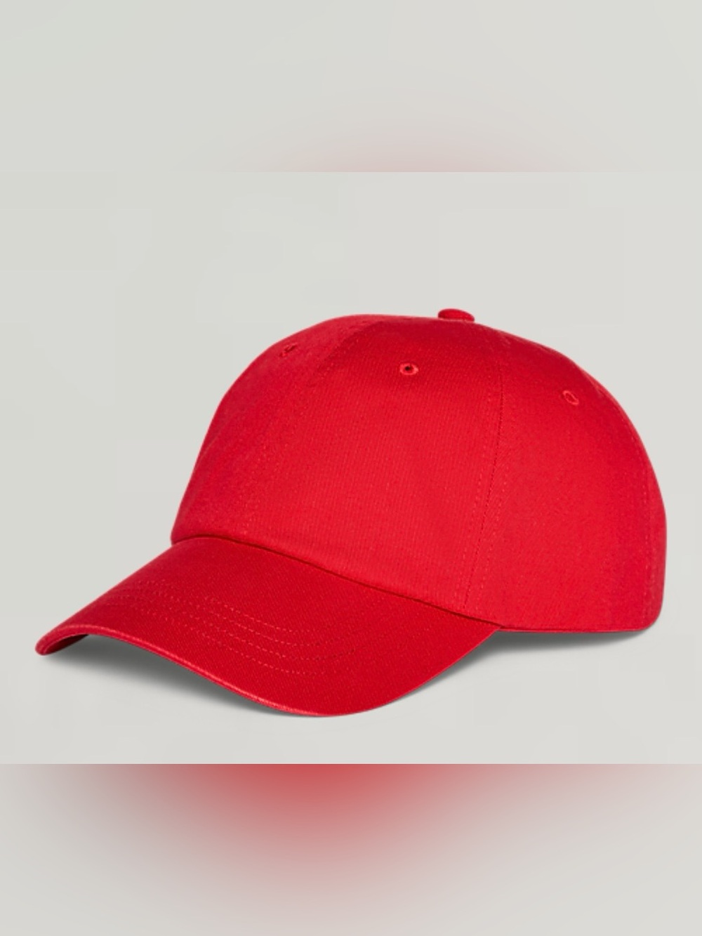 Polo Ralph Lauren Cotton Chino Baseball Cap Red